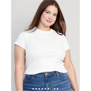 Old Navy Snug Crew-Neck Ribbed T-Shirt sz 2X NWT